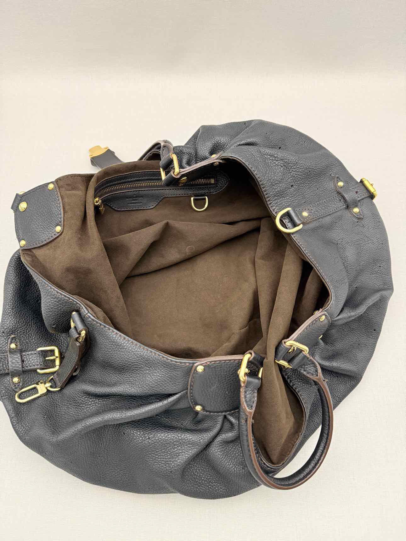 LOUIS VUITTON Mahina Surya Black Monogram Hobo bag