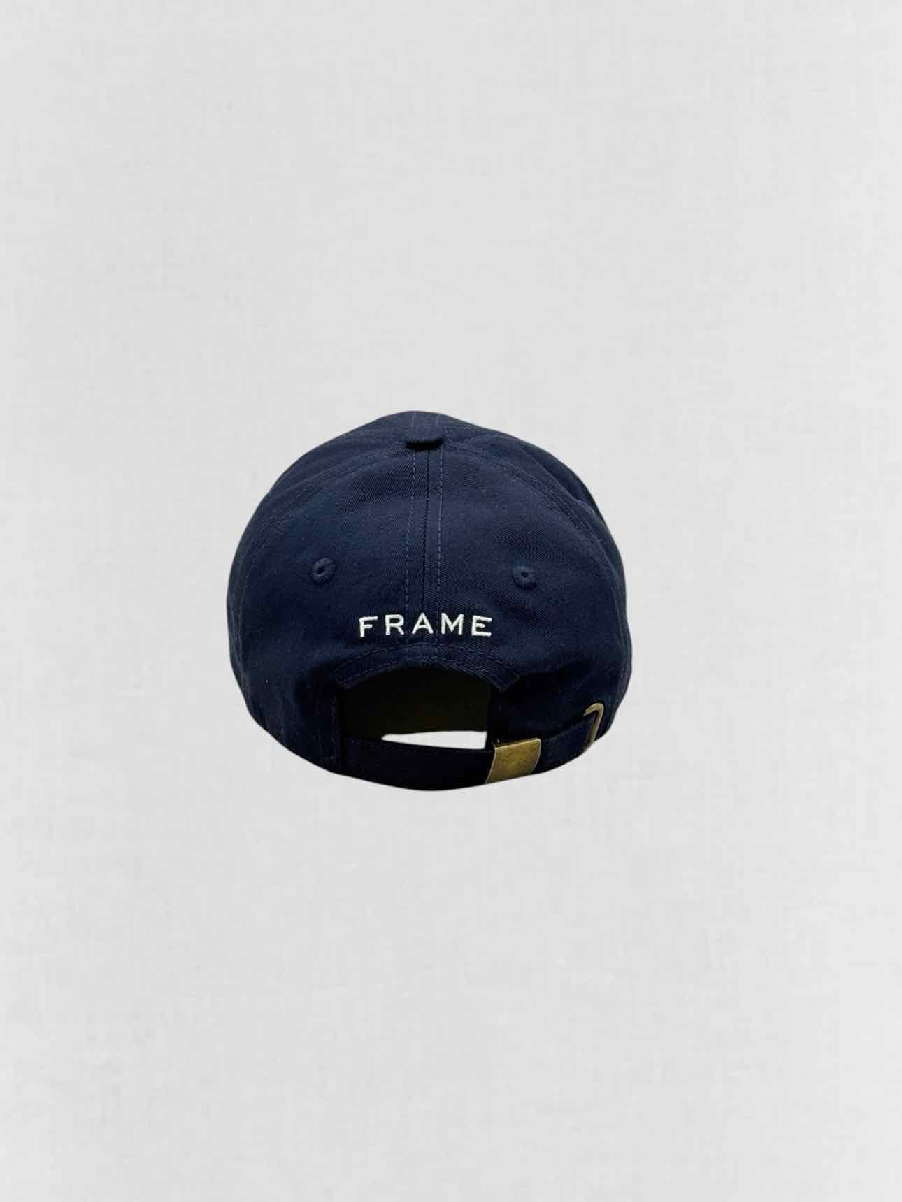 FRAME Navy Blue Cap