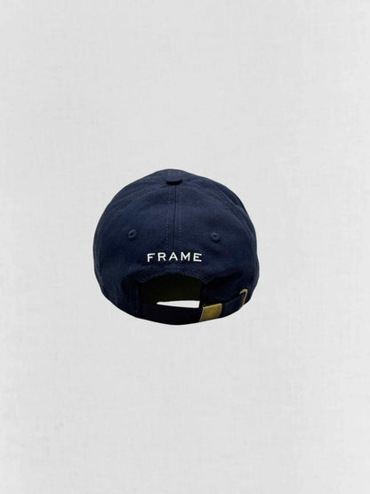FRAME Navy Blue Cap
