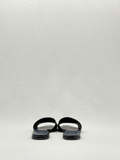 TORY BURCH Navy Blue & Beige Size EU 36 Flats