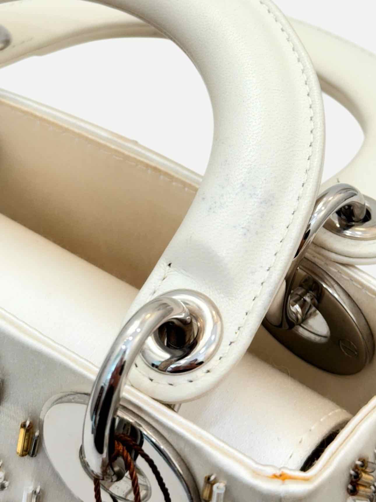 DIOR Lady Dior Beige Top Handle