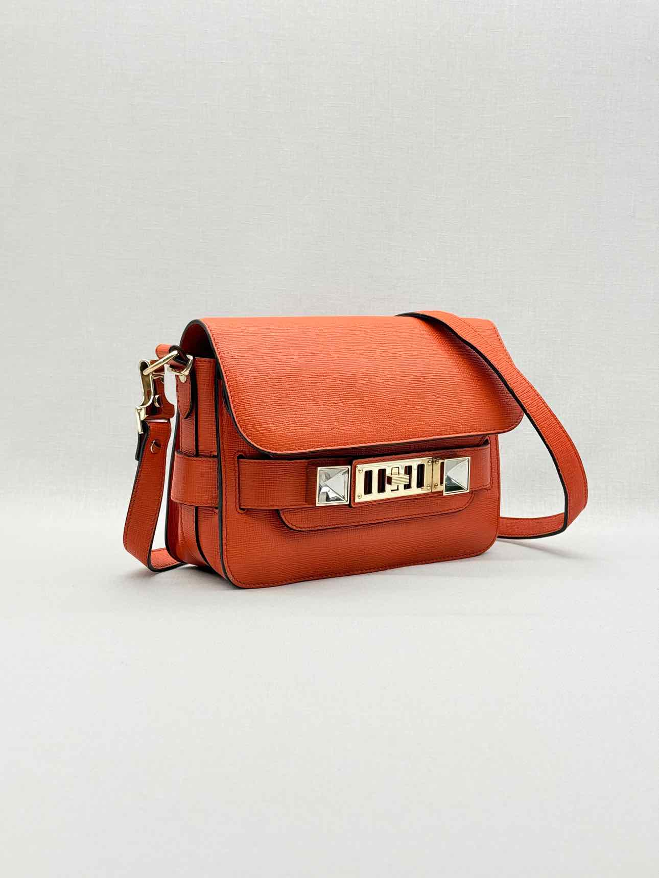 PROENZA SCHOULER Classic PS11 Orange Shoulder Bag