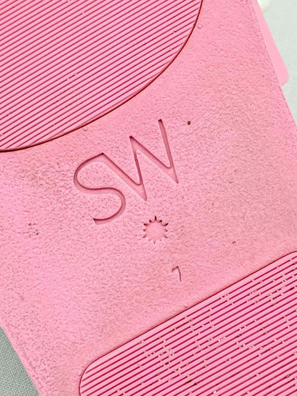 STUART WEITZMAN Goldie Pool Pink Size EU 37.5 Slides
