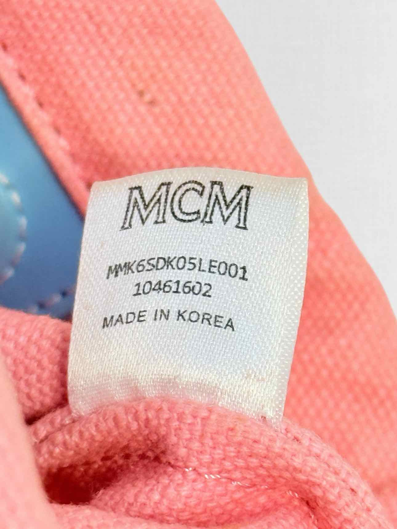 MCM Berlin Blue & Pink Crossbody