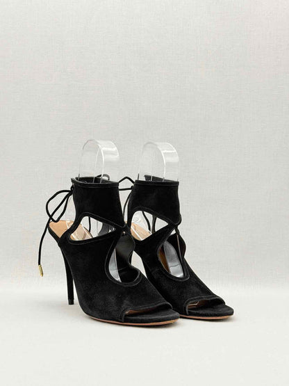 AQUAZZURA Sexy Thing Black Size EU 42 Heeled Sandals