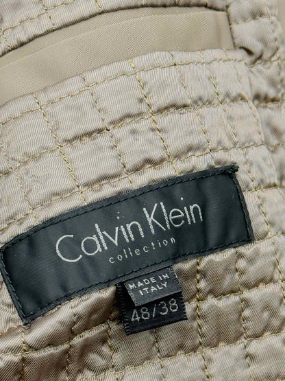 CALVIN KLEIN Zip-up Beige Size US 38 Jacket