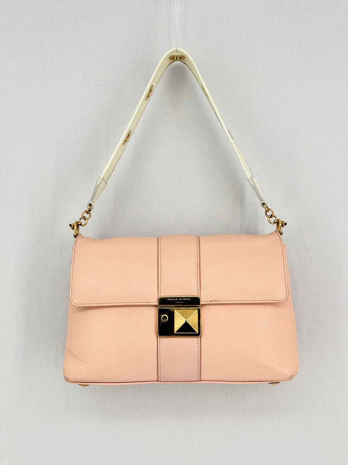 SONIA RYKIEL Peach Shoulder Bag