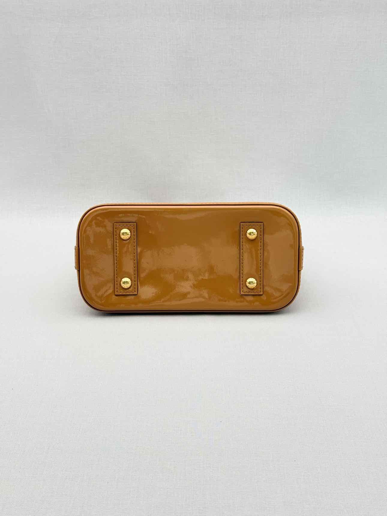 LOUIS VUITTON Alma Tan Monogram Top Handle