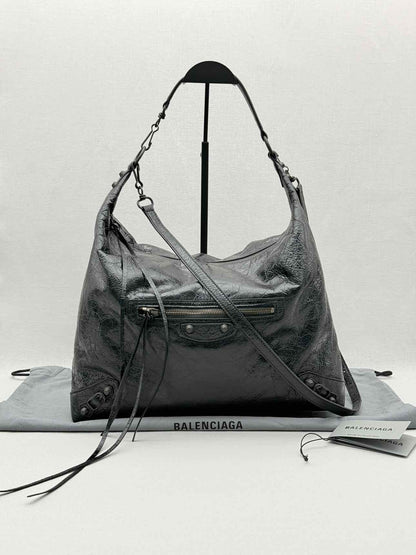 BALENCIAGA Le City Black Shoulder Bag