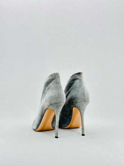 GIANVITO ROSSI Vamp Grey Size EU 42 Booties