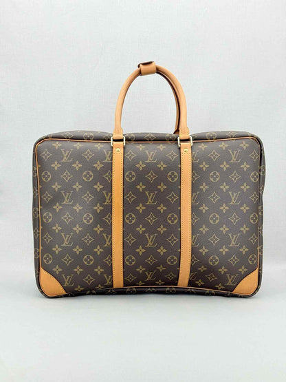 LOUIS VUITTON Sirius Brown Monogram Top Handle
