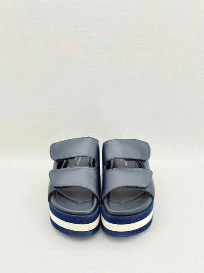 PALOMA BARCELO Navy Blue Size EU 36 Slip-ons