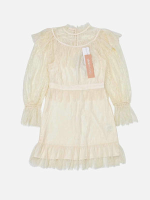 ALICE MCCALL Lace Beige Size US 2 Short Dress
