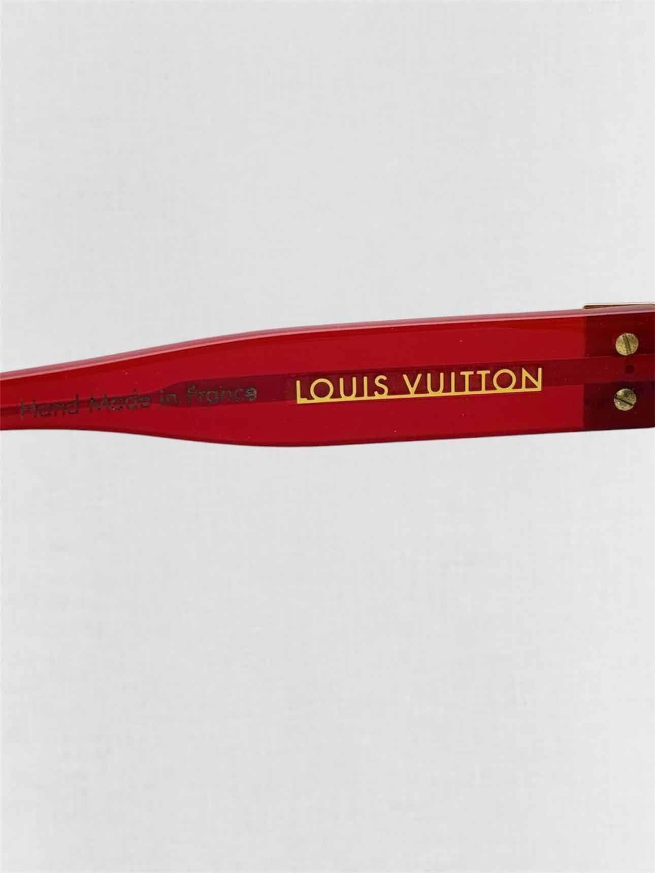 LOUIS VUITTON Red Sunglasses