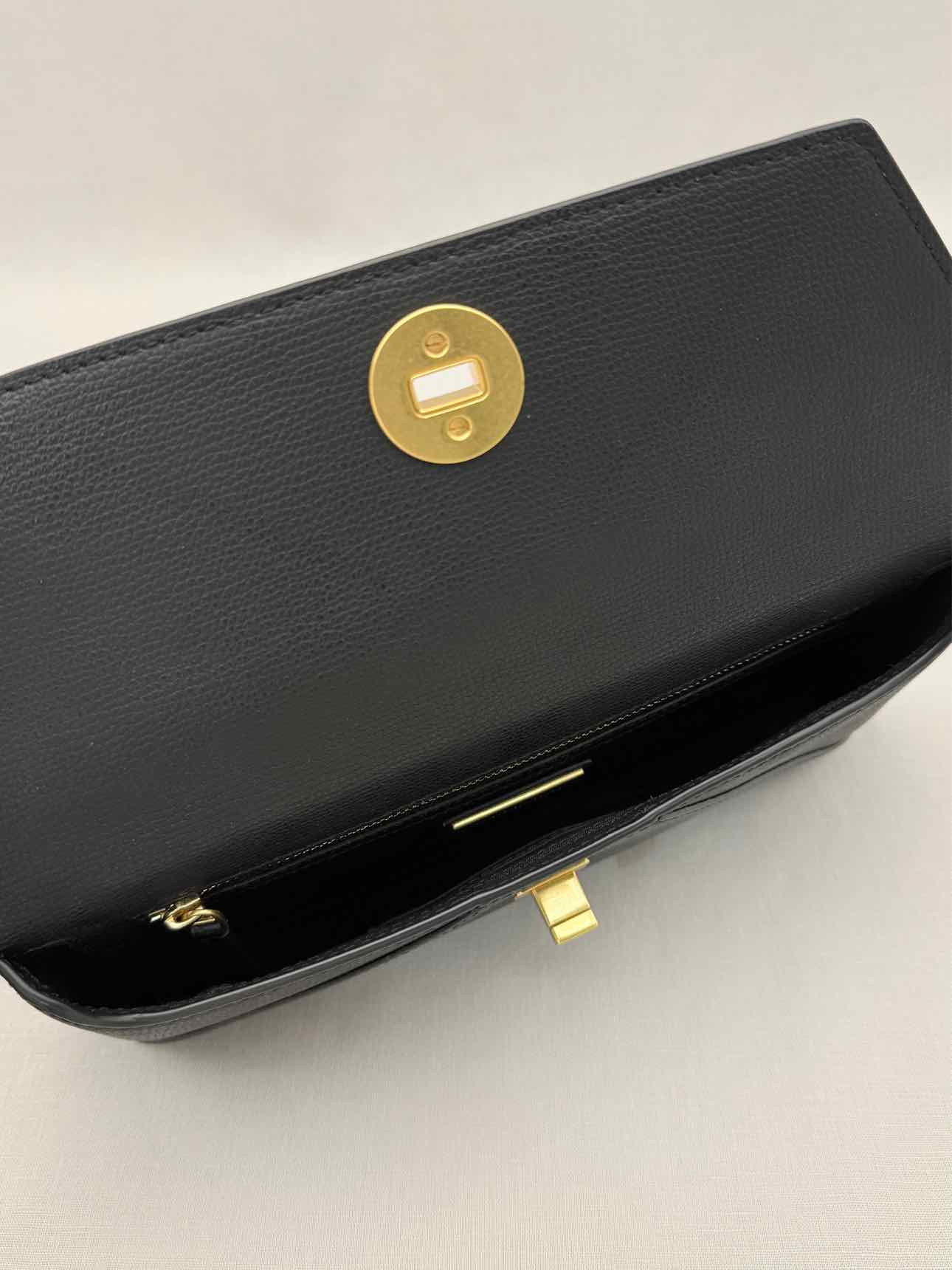 TORY BURCH Kira Black Clutch
