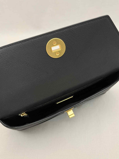 TORY BURCH Kira Black Clutch
