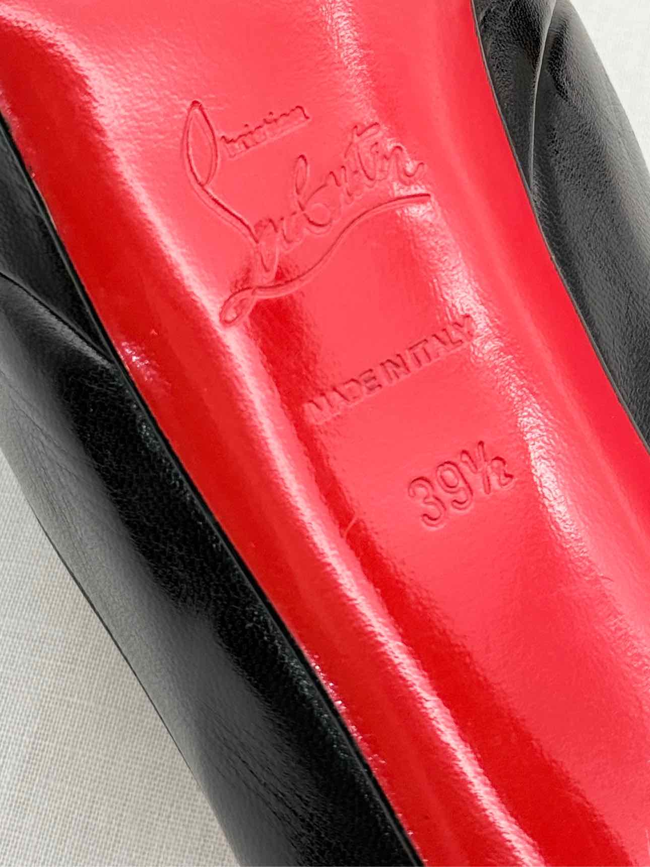 CHRISTIAN LOUBOUTIN Lady Black Size EU 39.5 Pumps