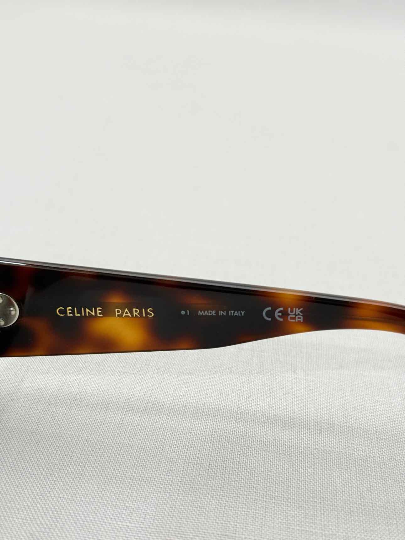 CELINE Tortoise Brown Sunglasses