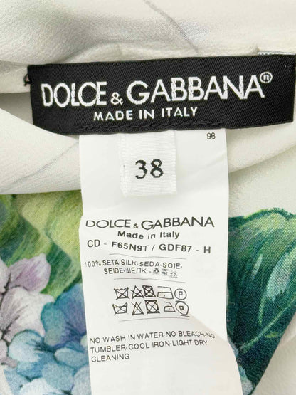 DOLCE & GABBANA Blue Multicolor Size US 2 Outfit Set