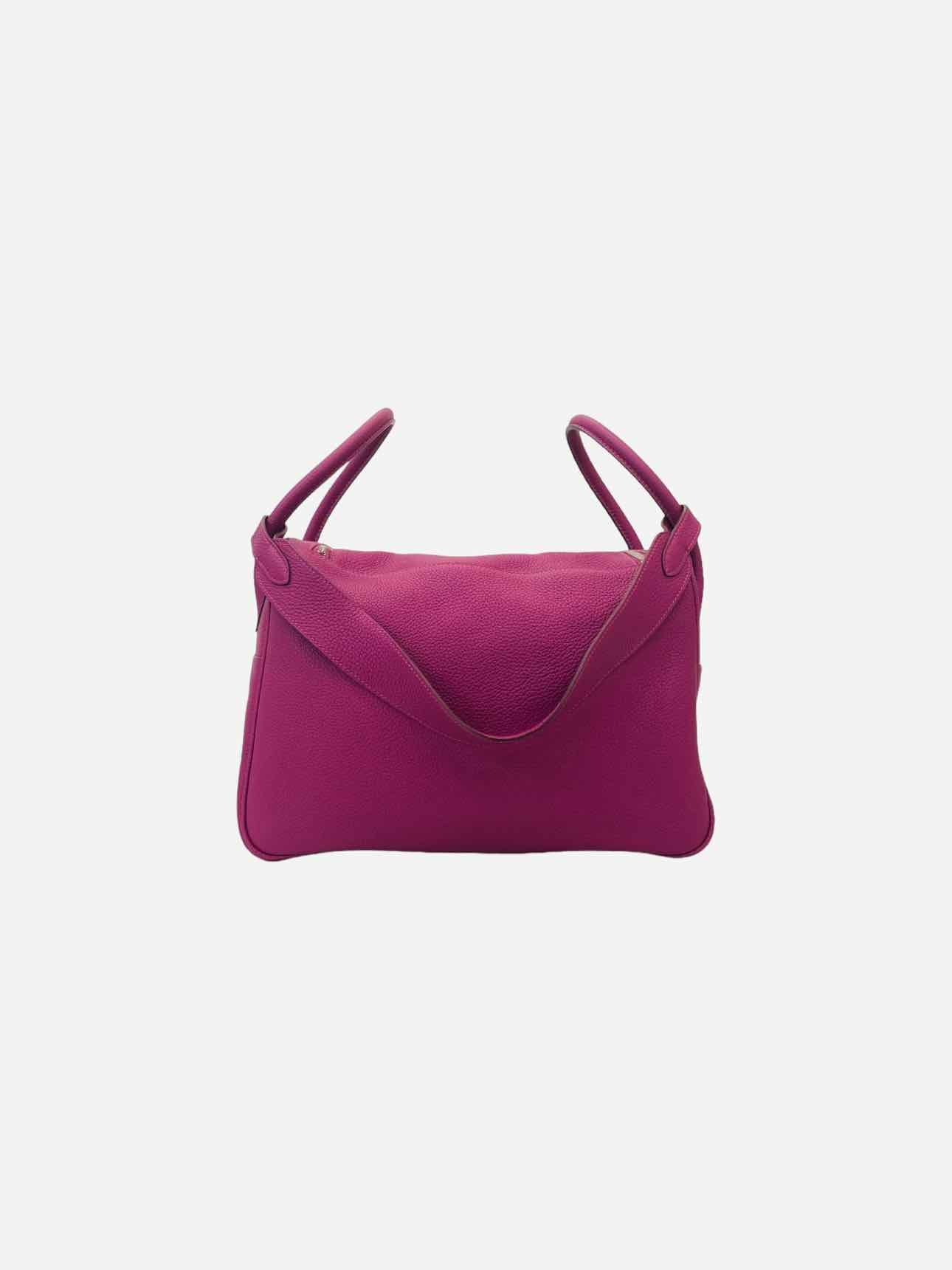 HERMES Lindy Purple Shoulder Bag