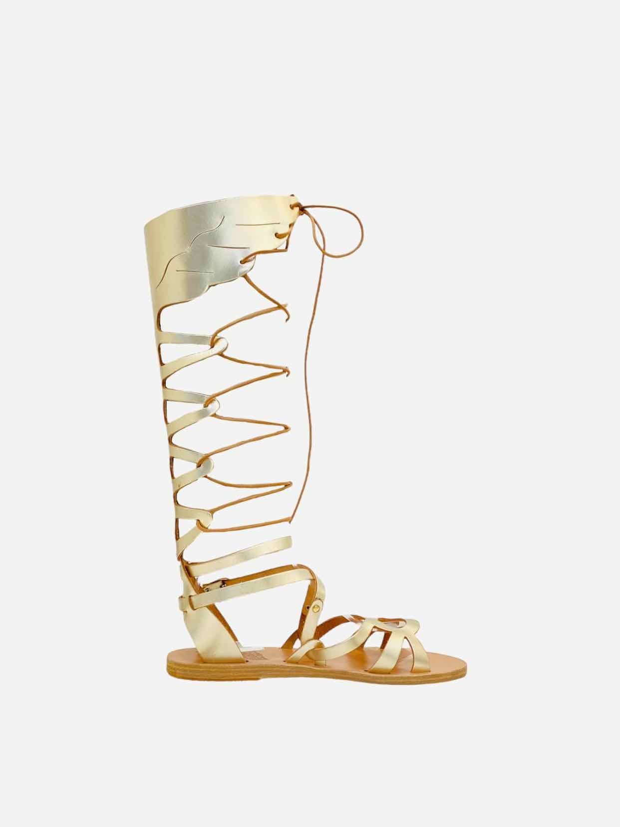 ANCIENT GREEK SANDALS Odyssey Metallic Gold Sandals