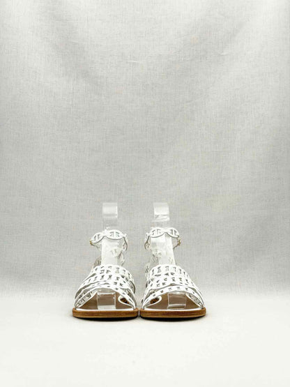 HERMES Kalliste White Size EU 35 Sandals