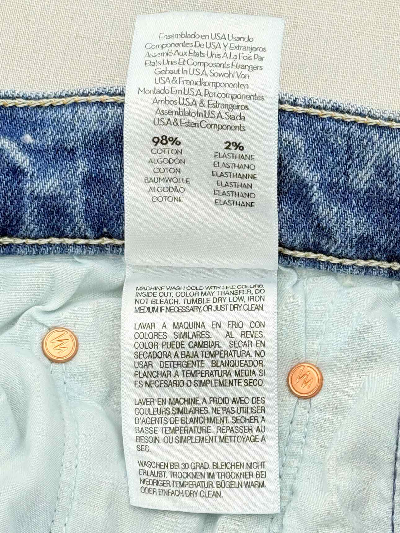 MOTHER Blue Size 28 Jeans