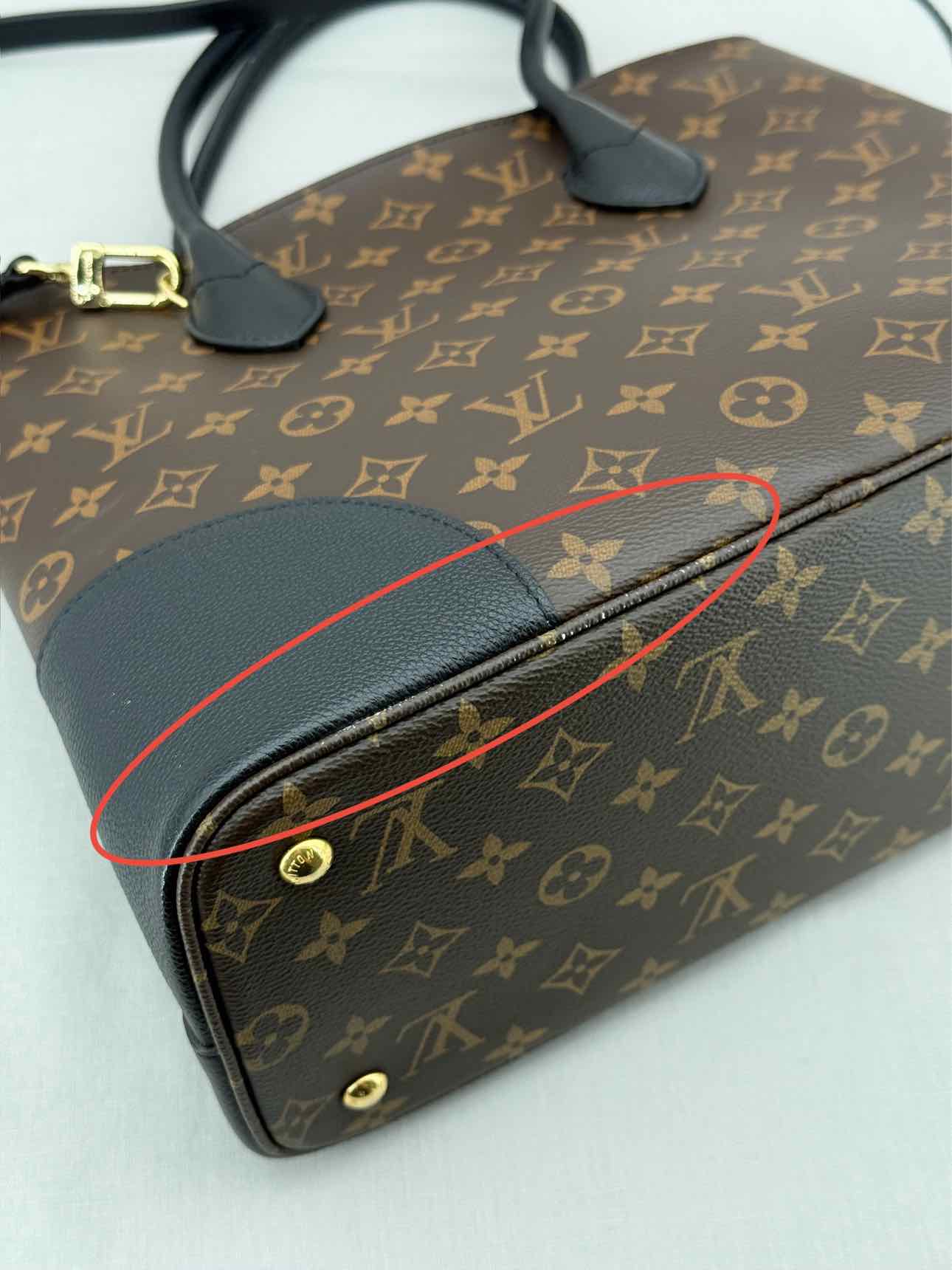 LOUIS VUITTON Flandrin Brown Monogram Tote Bag