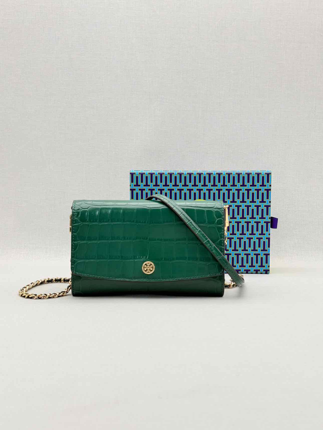 TORY BURCH Robinson Green Crossbody