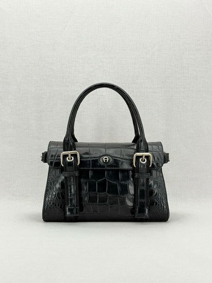 AIGNER Black Top Handle