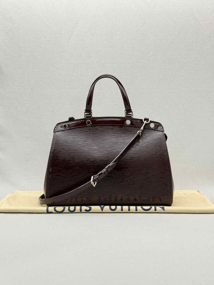 LOUIS VUITTON Brea Burgundy Top Handle