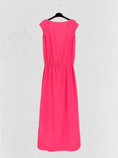 LAUREL Pink Embroidered Size US 6 Long Dress