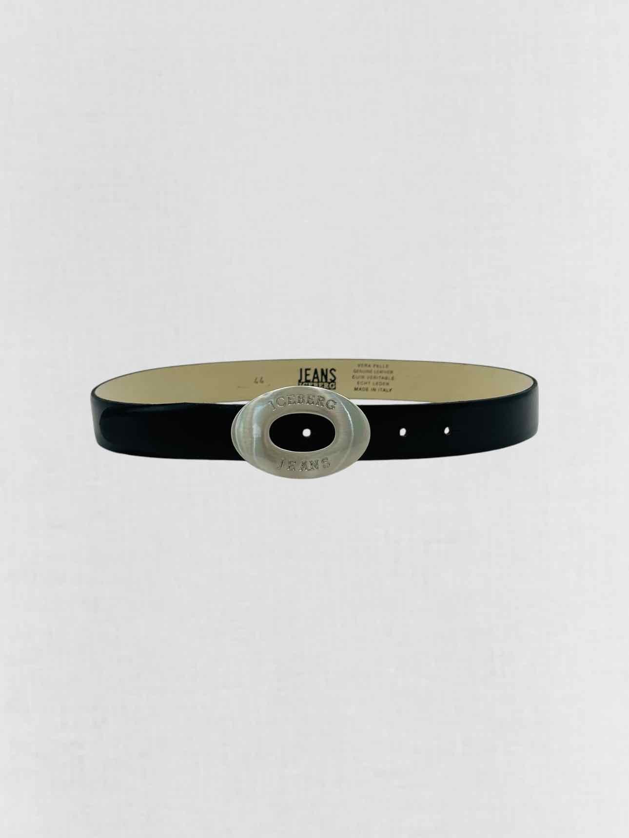 ICEBERG JEANS Black Belt