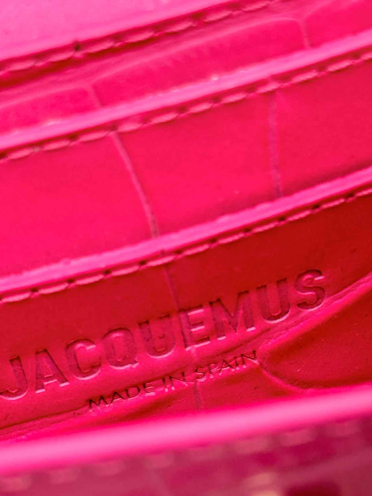 JACQUEMUS Le Riviera Pink Shoulder Bag
