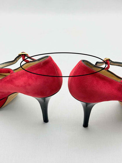 YSL Red Size EU 40 Mary Janes