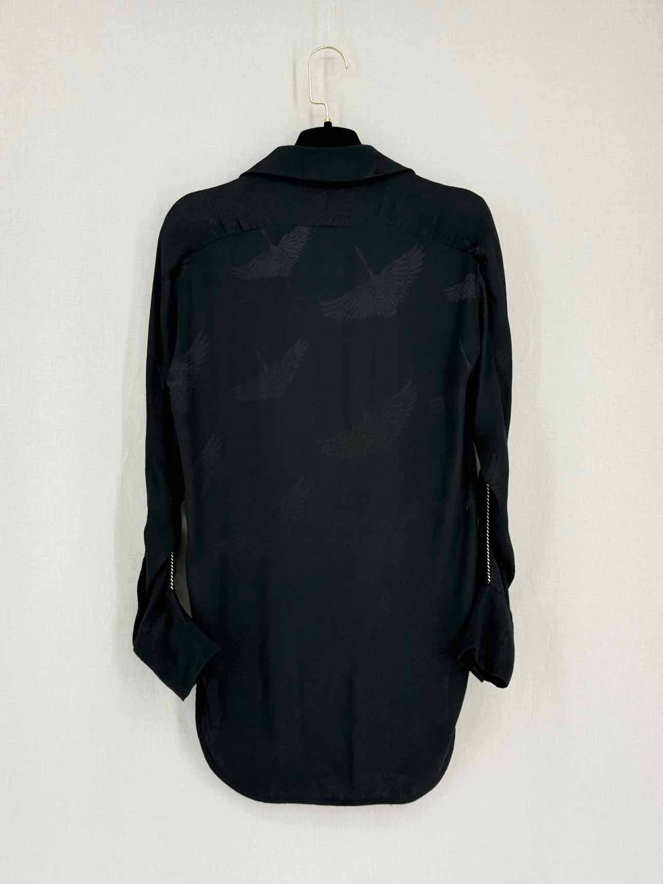 SANDRO Black Jacquard Size Small Outfit Set