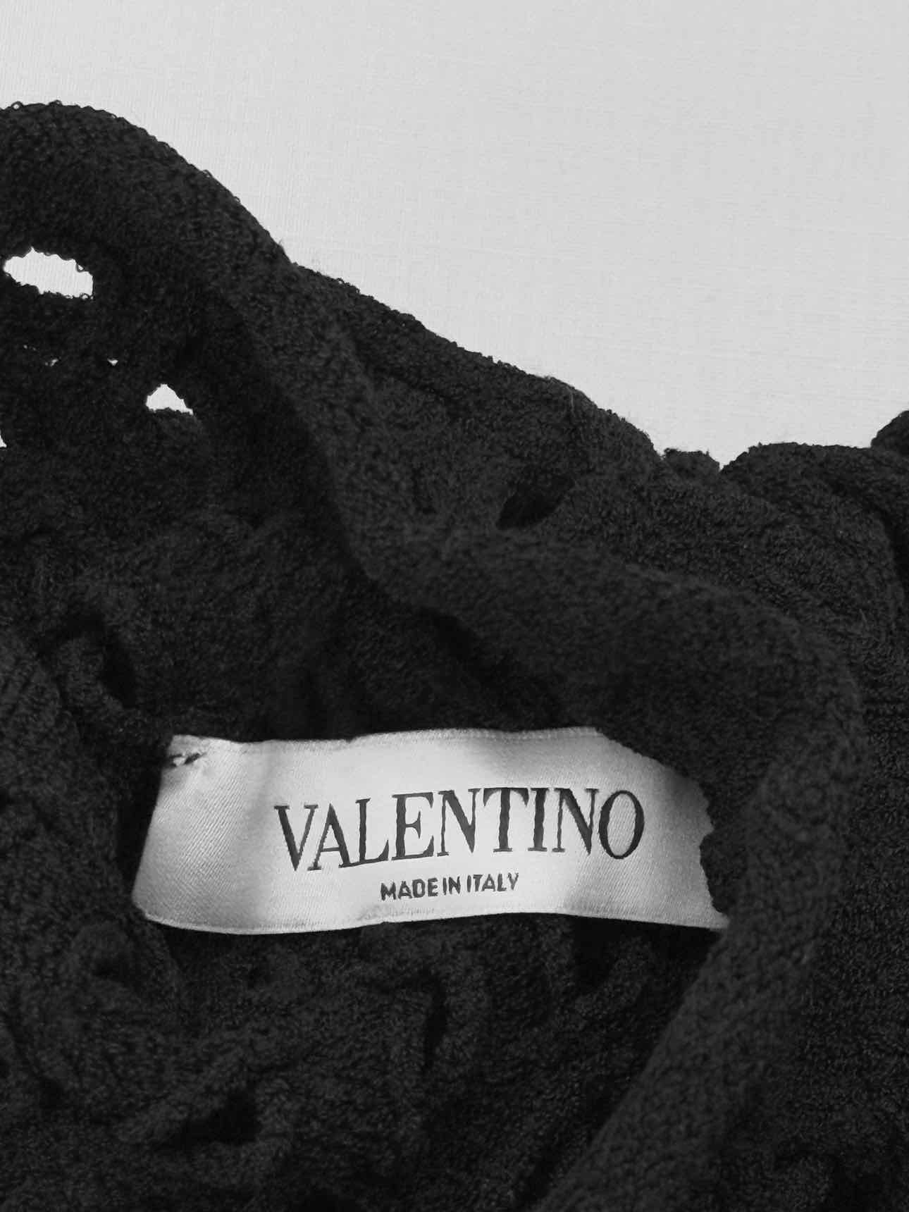 VALENTINO Black Size Small Sweater