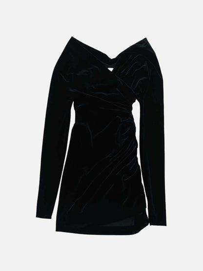 ALEXANDRE VAUTHIER Mini Black Mini Dress US2