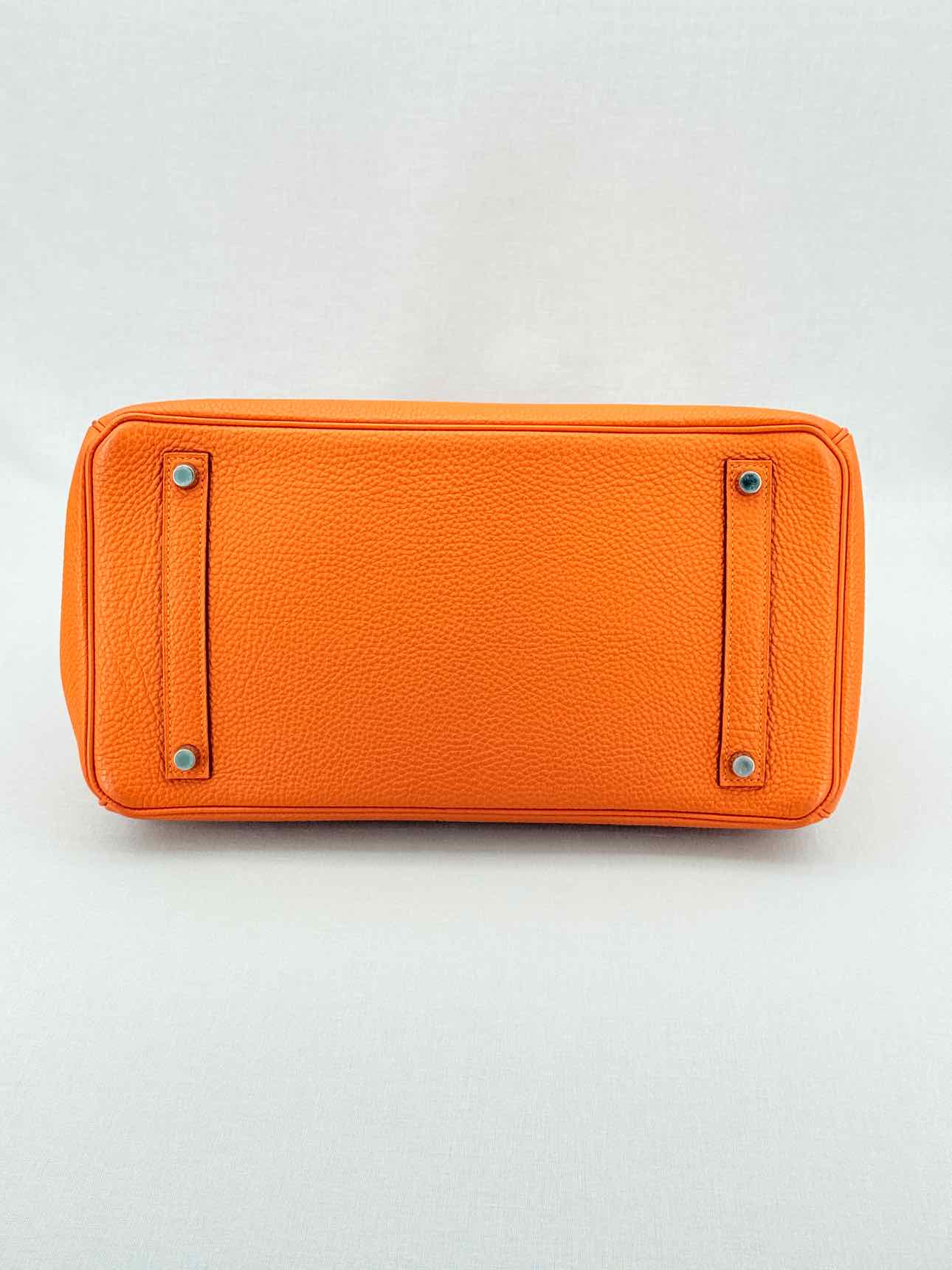 HERMES Birkin Orange Top Handle