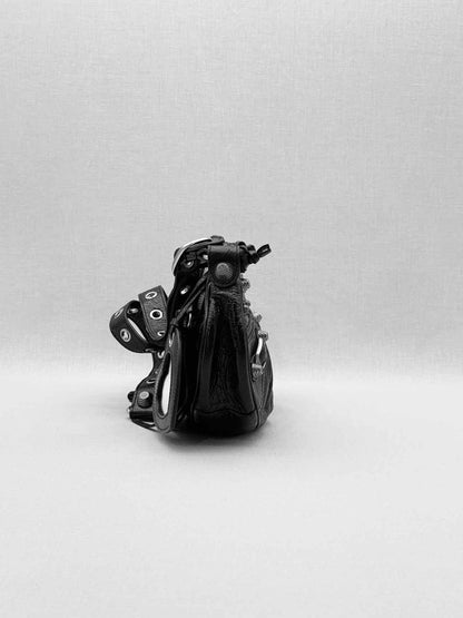 BALENCIAGA Le Cagole Black Shoulder Bag
