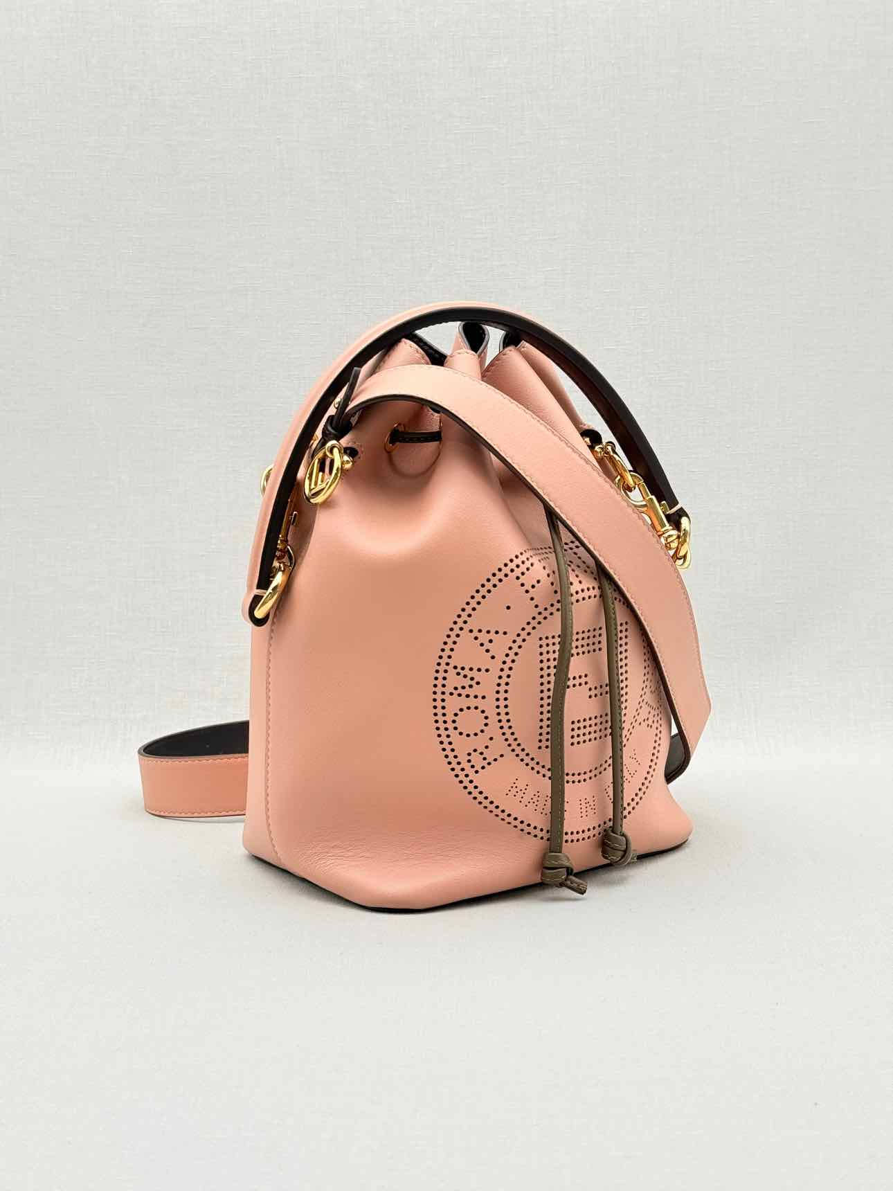FENDI Mon Tresor Pale Pink Bucket Bag