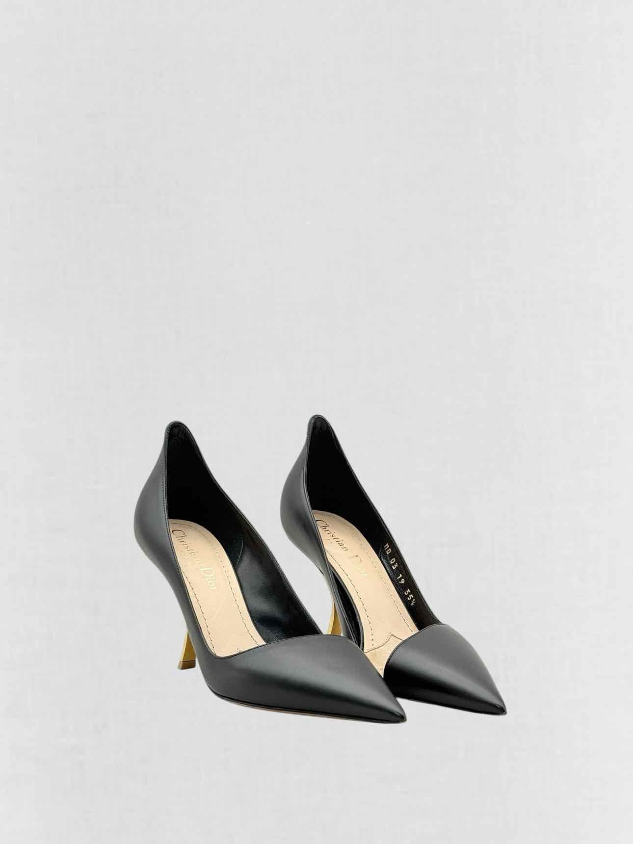 CHRISTIAN DIOR D-Sculpture Black Size EU 35.5 Pumps
