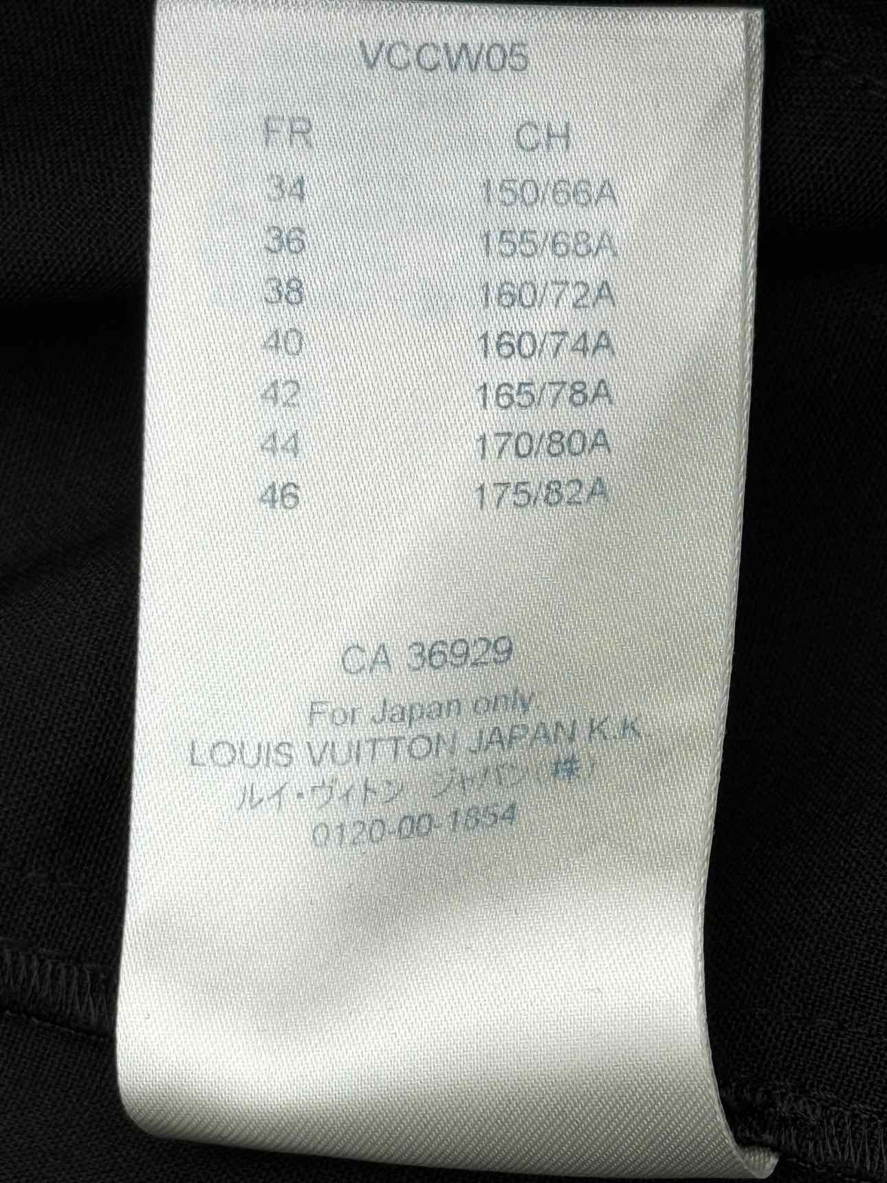 LOUIS VUITTON Black Size US 4 Pants