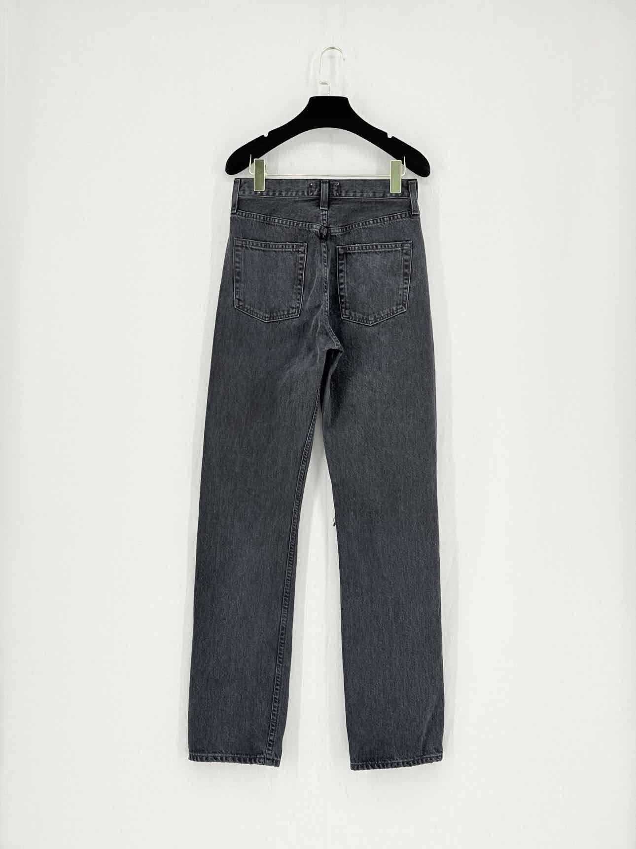 AGOLDE Black Distressed Size 24 Jeans