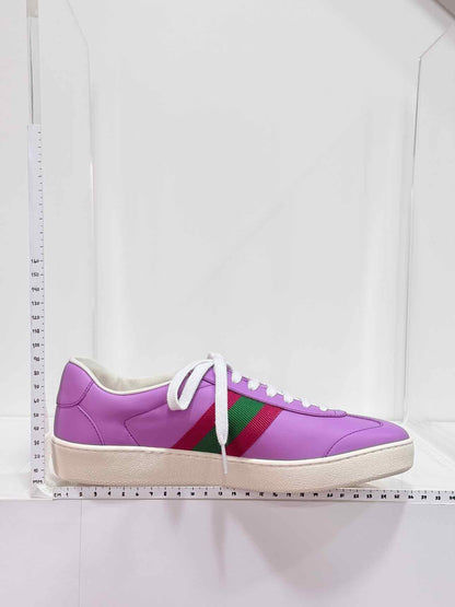 GUCCI G74 Purple Web Stripe Size EU 38 Sneakers