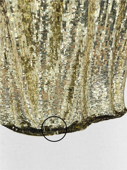 ALICE + OLIVIA Gold Size US 10 Long Dress
