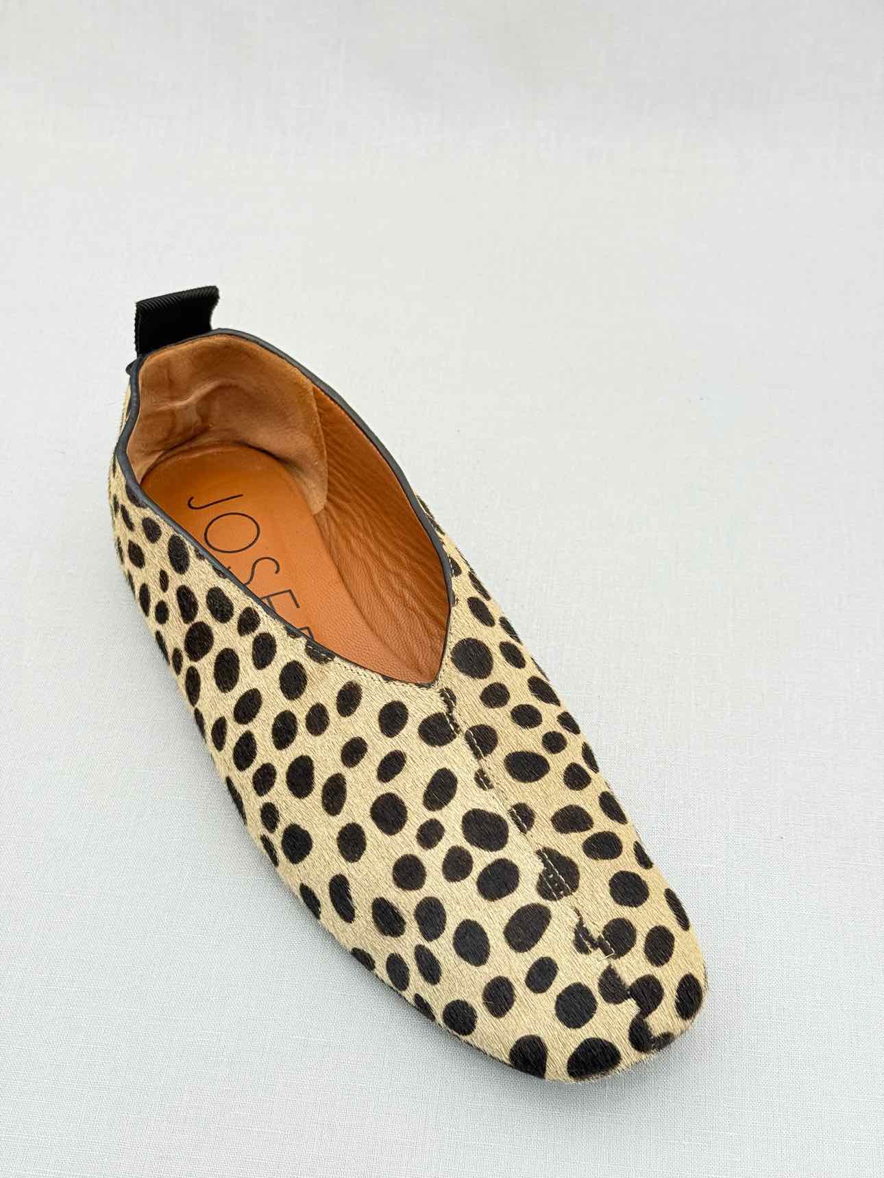 JOSEPH Beige & Black Leopard Size EU 41 Flats