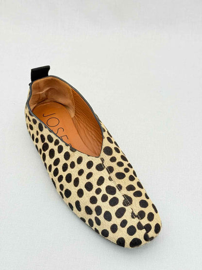 JOSEPH Beige & Black Leopard Size EU 41 Flats