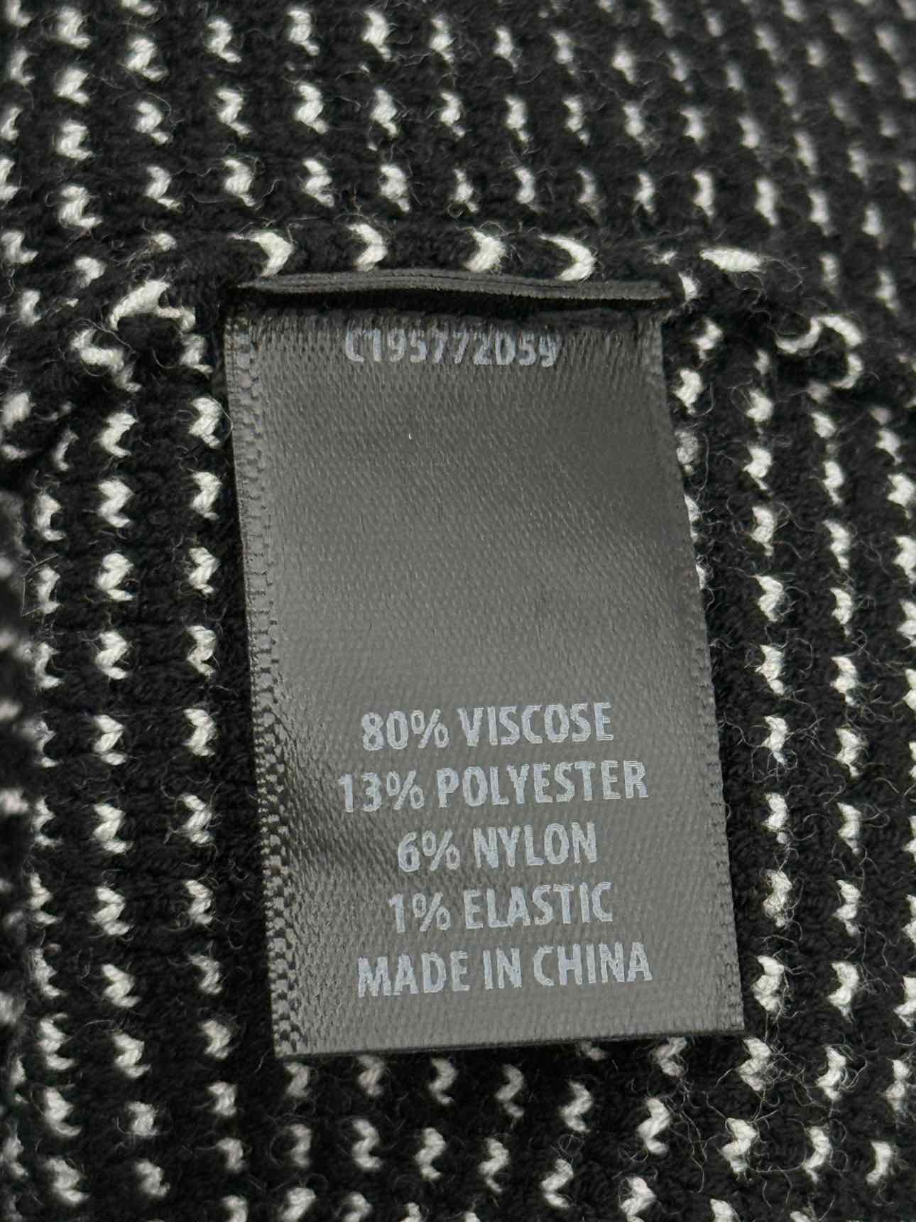 ST. JOHN Black & White Checkered Size US 12 Jacket