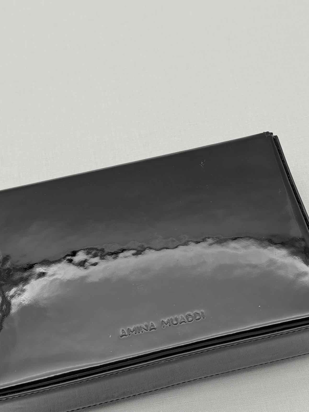 AMINA MUADDI Black Clutch